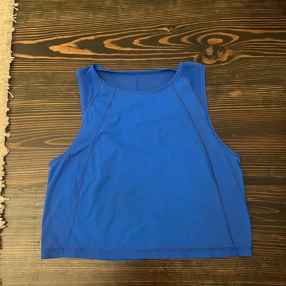 Blue Lulu sports tank!